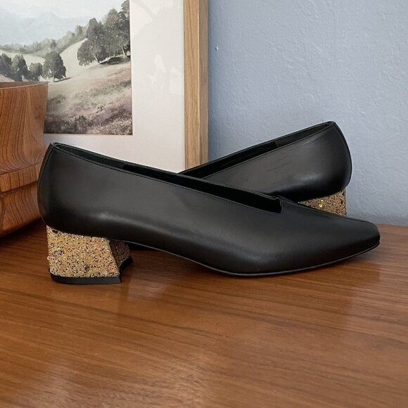 Anthropologie Miista Taissa Heels Pumps Black Size 39